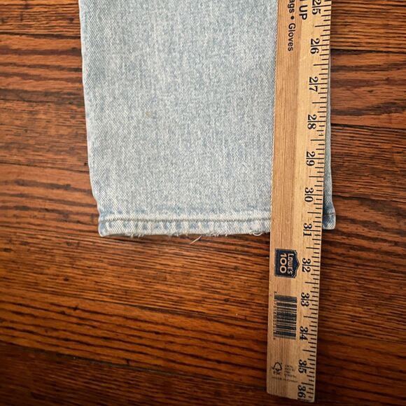 Abercrombie & Fitch The 90s Straight Low Rise Curve Love Jeans Women's Sz 26/2R - Picture 7 of 11